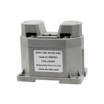 12V 100A 2NO Elektrisch Lokomotief Dubbel Spoel DC Contactors Relais